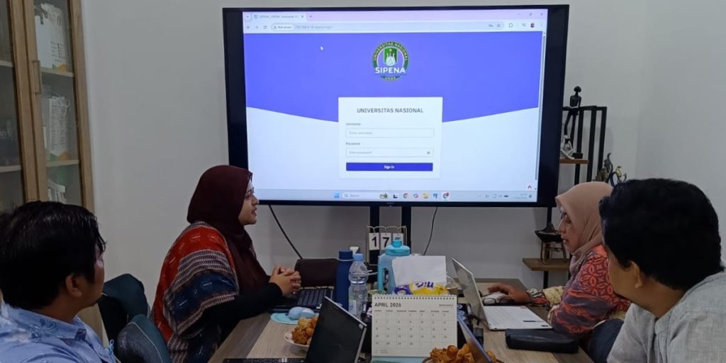 Sinergi BPTSI dan BPM, Universitas Nasional Matangkan Pengembangan Aplikasi SIPENA untuk Penguatan Mutu Akademik